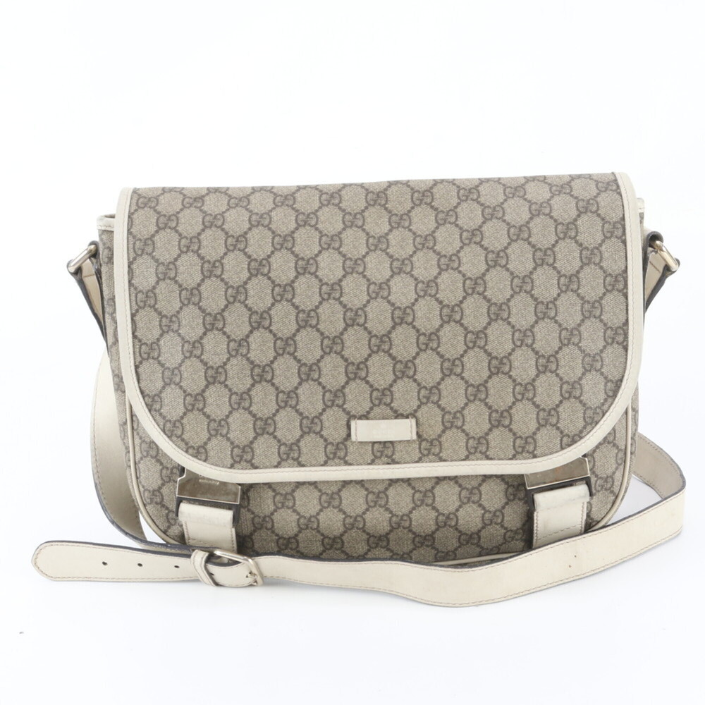 Gucci GG Supreme 201732 Leather Shoulder Bag, Messenger Business Tote Bag for...